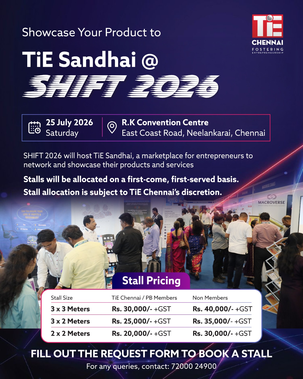 TiE Sandhai @ SHIFT 2026 official poster